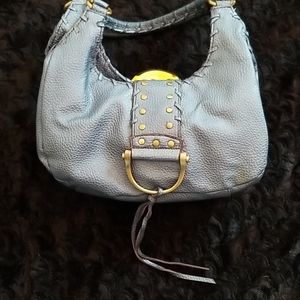 Blue Boho Handbag